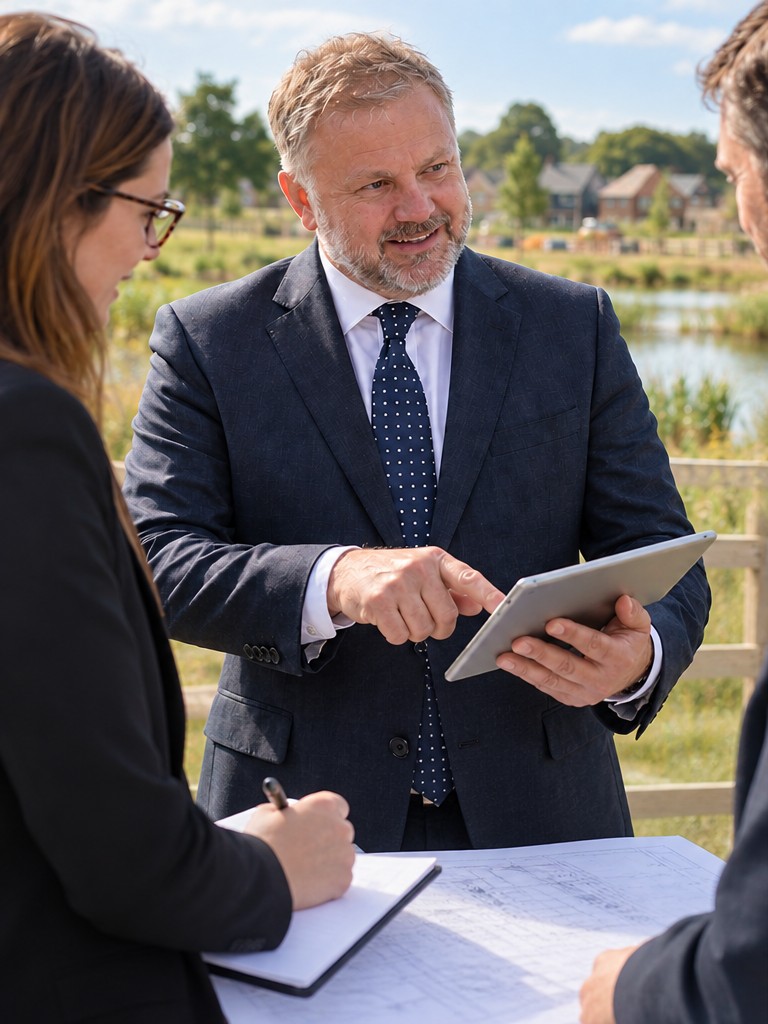 Jason Sharman MRICS, Founder and CEO of Verdaq, on a development site